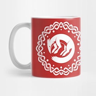 Celtic Fox - white Mug